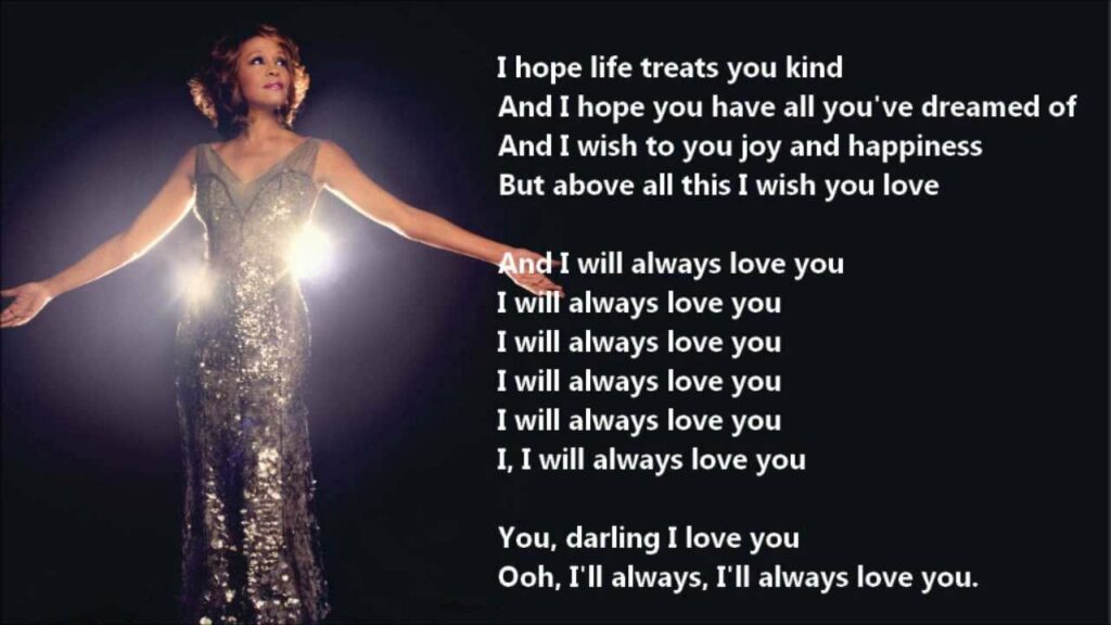 I will always love you lyrics