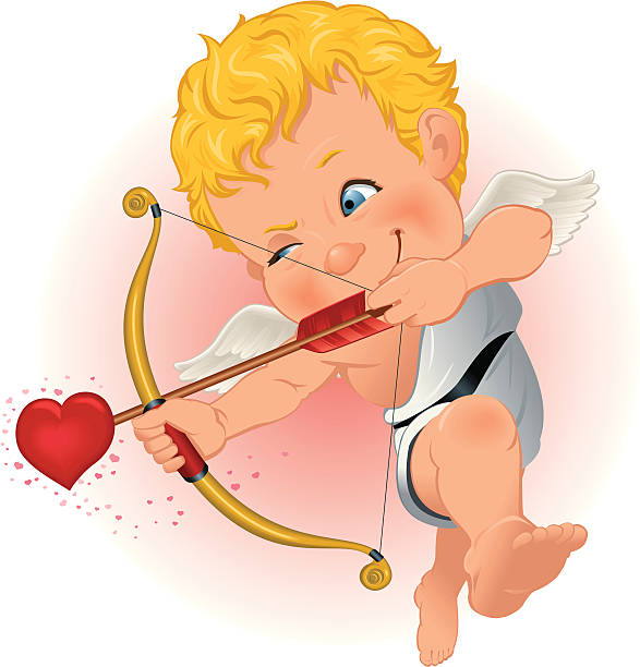 February is the Month of Love - cupid and symbolism