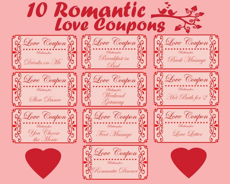 non candy valentine ideas - love coupons