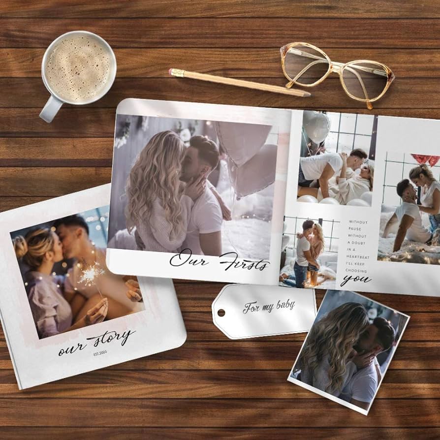 non candy valentine ideas - personalized album