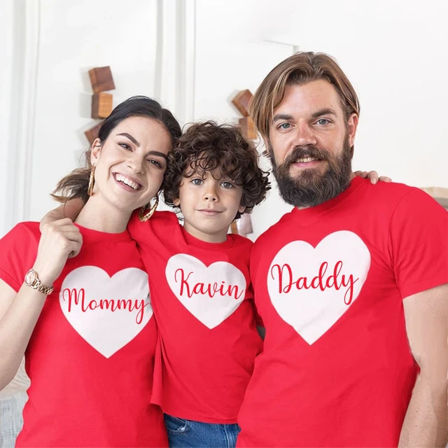 valentine shirt ideas - family shirts